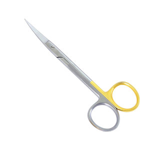 Juego de tijeras de IRIS de acero inoxidable Manual profesional Supercut Sharp Straight & Curved Instrumentos quirúrgicos Certificado CCC - Product Image 5