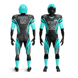 ชุดกีฬาอเมริกันฟุตบอลชุดทีมพิมพ์ซับลิเมชันกีฬาชุดผ้าโพลีเอสเตอร์สไตล์ - Product Image 4