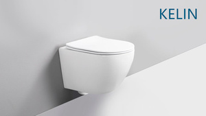 Inodoro Inteligente TORNADO Gris Mate Suspendido en la Pared con <span class=keywords><strong>Cisterna</strong></span> Oculta y Sistema Automático Inteligente - Product Image 4