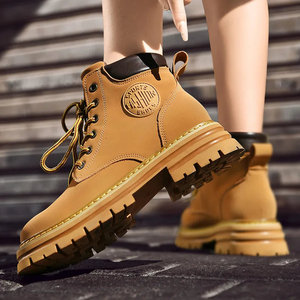 Botas de Nieve Cálidas de PVC/Goma, Impermeables y Antideslizantes, con Suela Gruesa y Diseño de Ruibarbo, Ideales para Camping en Otoño/Invierno - Product Image 3