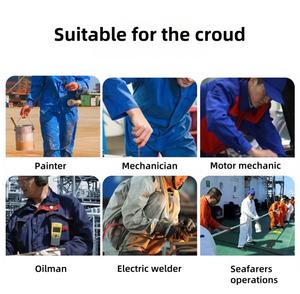 Veste de sécurité en coton d'hiver pour les électriciens de la construction, vêtements de travail respirants anti-chaleur, uniforme - Product Image 4