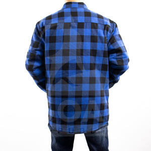 Chaqueta de Forro Polar Sólido para Hombre de Alta Calidad con Diseño Personalizado, Logotipo Frontal, Cuello Camisero, Botones de Cuerno, Estilo Urbano, Transpirable, para Invierno - Product Image 4