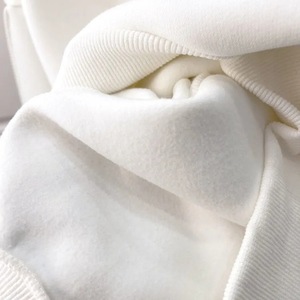 Jersey de cordón de gran tamaño personalizado para chaqueta con estampado de farol, sudaderas con capucha de pana de cuello redondo para mujer, sudadera con hombros caídos en blanco - Product Image 5