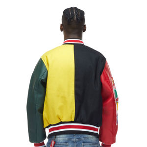 Meilleure vente en usine, prix de gros, veste universitaire de baseball personnalisée, nouveauté, veste universitaire pour hommes à broderie personnalisée - Product Image 2