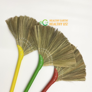 Eco2go Vietnam Wholesale Natural Grass Broom Bulk Eco-friendly Traditional Cleaning Tools - Product Image 3