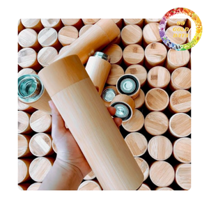 Durable Bamboo Thermos <b>Bottle</b> | Versatile and convenient item for daily use | Viet Nam origin - Product Image 2