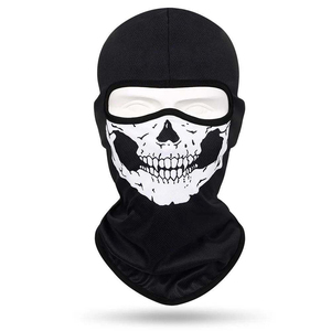 Fabricant de masques complets personnalisés bon marché Skimask avec logo personnalisé masque de ski crâne à un trou cagoule - Product Image 2