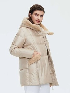 Produit populaire Veste doudoune pour femme de haute qualité sur mesure Veste doudoune chaude pour femme d'hiver à la mode - Product Image 4