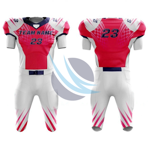 Dernier modèle d'uniforme de football américain Nouveau style d'uniforme de football américain pour jeunes Maillot de football américain au prix de gros - Product Image 2
