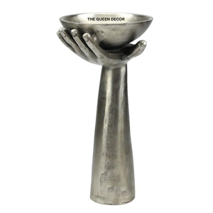 Factory Large Capacity Premium Quality Metal Salad <b>Mixing</b> <b>Bowls</b> 3 Partition Leaf Shape Enamel <b>Color</b> Decorative - Product Image 2