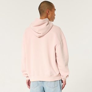 Sudaderas con capucha blancas personalizadas de alta calidad, Jersey de algodón de peso pesado con logotipo personalizado, sudaderas con capucha y sudaderas de gran tamaño para hombre, ropa - Product Image 3