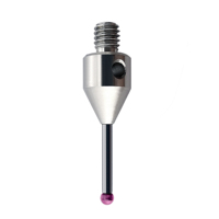 Bille de rubis universelle de 2 mm, stylet de 20 mm, filetage M4 pour la plupart des machines CMM, sonde CNC, métrologie dimensionnelle