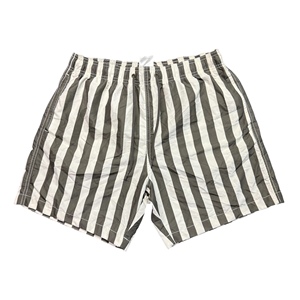 Shorts de bain pour hommes personnalisables, été, plage, séchage rapide, 95% coton, 5% élasthanne, doublure en maille tricotée - Product Image 4