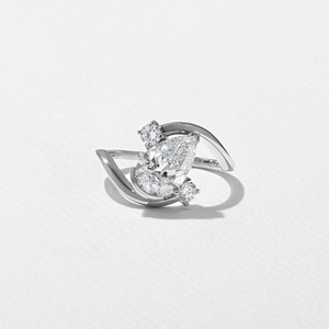 Exclusif 1.7 Carat Moissanite Solitaire Bague de fiançailles VVS2 Clarity Brilliant Cut 925 Sterling Silver Wholesale Export Trendy - Product Image 4