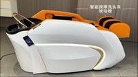 Meubles de salon Meishi, fauteuil de lavage de cheveux avec éclairage LED, fauteuil de massage SPA, thérapie aquatique, lit de massage pour shampooing, lit de beauté