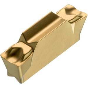 Inserto de Torneado Indexable ISO LCMF 041602-CMT8330 de 4 mm de Ancho con Recubrimiento PVD Dorado, Paquete de 10 - Product Image 1