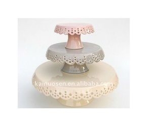 Elegante Soporte para Pastel con Base de Metal para Mesa de Fiesta y Decoración de Centro de Mesa - Product Image 2