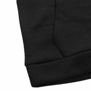 Sweat à capuche en polaire pour homme, vêtement d'hiver, sweat à capuche chaud en coton et polyester, capuche à cordon, sweat à capuche - Product Image 4