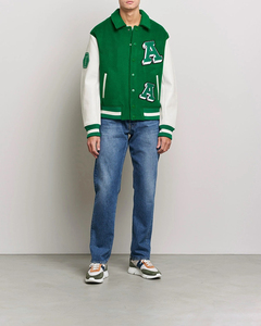 Veste de baseball personnalisée pour homme, écologique, coupe-vent, respirante, 100% laine, avec broderie - Product Image 6