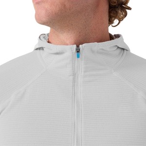 Sudadera con Capucha Deportiva de Media Cremallera para Hombre, Talla Grande, Lisa, Ligera, Transpirable, de Secado Rápido, para Entrenamiento Activo, Running y Gimnasio - Product Image 6