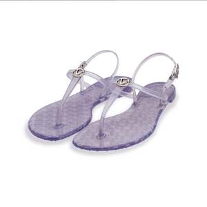 Sandalias Planas Transparentes con Detalle en V para Valentino Jally - Product Image 2