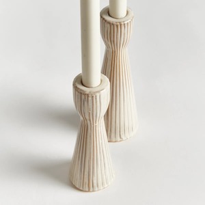 Wholesale Wooden 2 Pcs <b>Candle</b> <b>Holder</b> Set Premium Handcrafted <b>Candle</b> Jar for Wedding Ceremony Party Table Decoration At Low Rate - Product Image 3