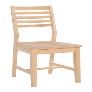 Chaise de salle à manger minimaliste en bois de teck-Solution d'assise de meubles de maison durables et élégants pour les espaces contemporains - Product Image 1