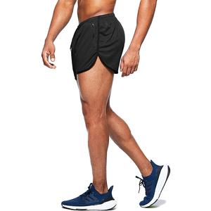 Pantalones cortos de entrenamiento para hombre al por mayor, pantalones cortos deportivos para gimnasio con bolsillo, pantalones cortos transpirables cómodos para playa y verano para hombre - Product Image 4