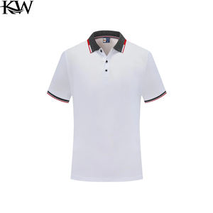 Camiseta Polo a Rayas con Estampado Digital 3D de Manga Corta para Hombre, Ropa Informal de Negocios para Hombre, Estilo Holgado - Product Image 6