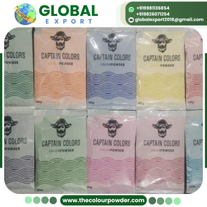 100g/<b>Bag</b> Holi Thanksgiving Color Powder <b>Party</b> Novelty Festival <b>Rainbow</b> Eco-friendly Waterproof Smooth Application Outdoor Use - Product Image 4