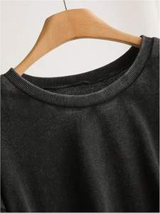 High Quality Women's Plus Size <b>Floral</b> Embroidered <b>Sweatshirt</b> Long Sleeve Crewneck Casual Pullover Tops - Product Image 4