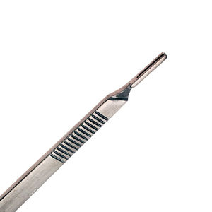Bisturí médico esterilizado desechable de acero inoxidable con mango BP, cuchillo de corte pequeño manual, instrumentos quirúrgicos - Product Image 5