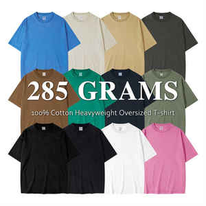 เสื้อยืดผ้าฝ้าย100% โอเวอร์ไซส์สำหรับผู้ชายซักกรดฮิปฮอปแบบสั่งทำ - Product Image 5