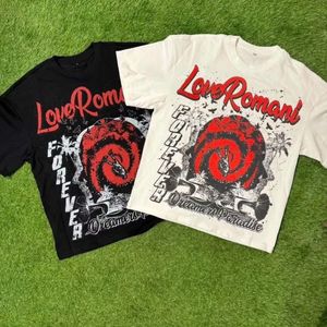 2025 camiseta de gran tamaño con hombros caídos para hombre, de alta calidad 100% de algodón, dobladillo curvo de color personalizado, ropa de calle informal sólida básica - Product Image 1