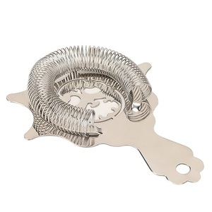 Rose Gold Hawthorne Cocktail Strainer <b>With</b> <b>Tight</b> Spring <b>Star</b> Cut Design Smooth Pour Durable Bar Tool For Home And Bars - Product Image 6