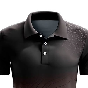 Camiseta Polo de Algodón 100% Sublimada de Moda para Hombre, Corte Holgado, Estampada, Precio Bajo, Fabricante Original - Product Image 4
