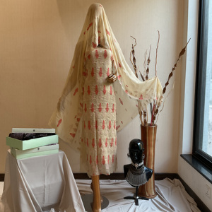 Bán Buôn Giá 3-Mảnh Pakistan Mùa Hè Dân Tộc khiêm tốn Georgette Salwar Kameez Nhanh Khô Giữa Chiều Dài Tùy Chỉnh Thiết Kế Cho Ưa Thích - Product Image 4