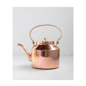 Durable Handcrafted Copper Coffee <b>Pot</b> For Home Restaurants And Cafe Use With Beautiful Glossy Polish - Product Image 3