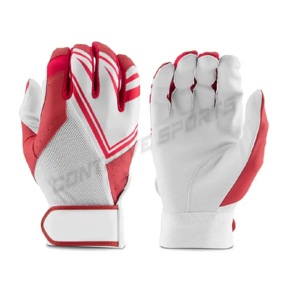 Benutzer definiertes Logo Großhandel Teenager Baseball Pitcher Batting Gloves Anti-Rutsch-Vollfinger-Softball-Handschuh Hersteller