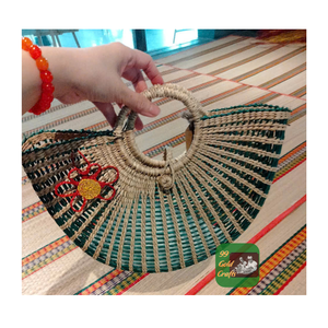 BOLSO DE PASTO MARINO HECHO A MANO, BOLSO DE MANO ECOLÓGICO TEJIDO PARA MUJERES, PARA COMPRAS, PLAYA, VACACIONES Y USO DIARIO - Product Image 1
