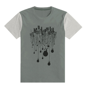 Sublimation personnalisée T-shirts décontractés en satin pour hommes 100% coton Chemises de sport en polyester/polyester à séchage rapide - Product Image 1