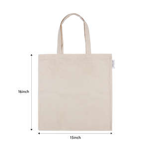 Bolsas de Tela de Algodón Personalizadas 140GSM, Bolsa de Lona Ecológica en Blanco, Impresión de Logotipo Personalizado, Bolsas de Tela de Algodón al por Mayor - Product Image 4