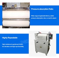 Machine de rembourrage et d'essorage automatique de laboratoire pour le façonnage et la teinture des textiles