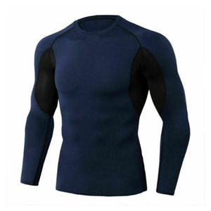 Vêtements de gym pour fitness course à pied Vente en gros Pas cher Prix Sublimation Custom Rash Guard Printed MMA Long Sleeve Rash Guard Pour Hommes - Product Image 6