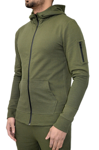 Venta caliente Chándales personalizados Hombres Jogging y Running Trajes de sudor Hombres Chándales hechos a medida Nueva llegada Chándales de algodón - Product Image 5