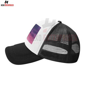 Gorra deportiva de algodón de 6 paneles de alta calidad, impermeable, deportiva, informal, Unisex, hebilla de Metal, decoración de perlas en negro, precio al por mayor - Product Image 2