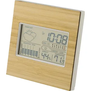 Stazione Meteo Personalizzata Lia con Orologio da Scrivania e da Tavolo, Gadget Personalizzabili - Product Image 1