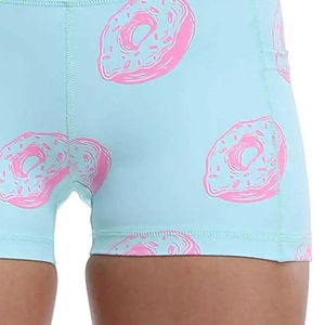 Shorts de Yoga para Mujer con Logotipo Personalizado, Transpirables, Ecológicos, de Poliéster, Ropa Deportiva, Shorts Cortos en Oferta Online - Product Image 5