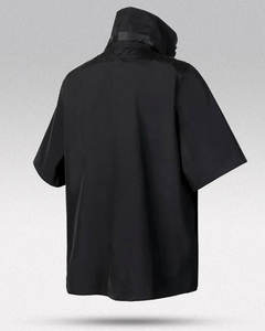 Bajo impuesto al por mayor Techno Wear logotipo personalizado poliéster en blanco Zip up lujo Vintage Bomber chaqueta hombres - Product Image 2