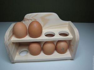 JEEP SOPORTE DE HUEVOS DE MADERA DE ALTA CALIDAD PARA COCINA DE GRANJA y Uso en el mercado Utensilios de cocina Bandeja de huevos para Keed Egg Safe - Product Image 6